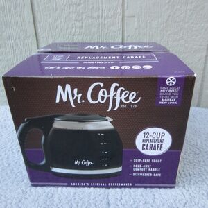 Mr. Coffee 12 Cup‎ Glass Replacement Coffee Carafe New in the Box
